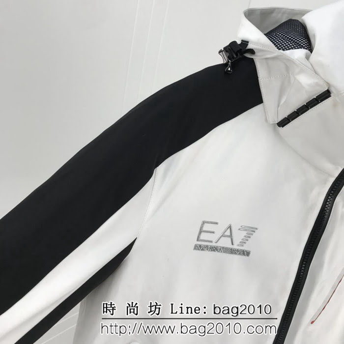 Amani阿瑪尼 高端系列 戶外功能性 男款白色羽絨服 ydi2184
